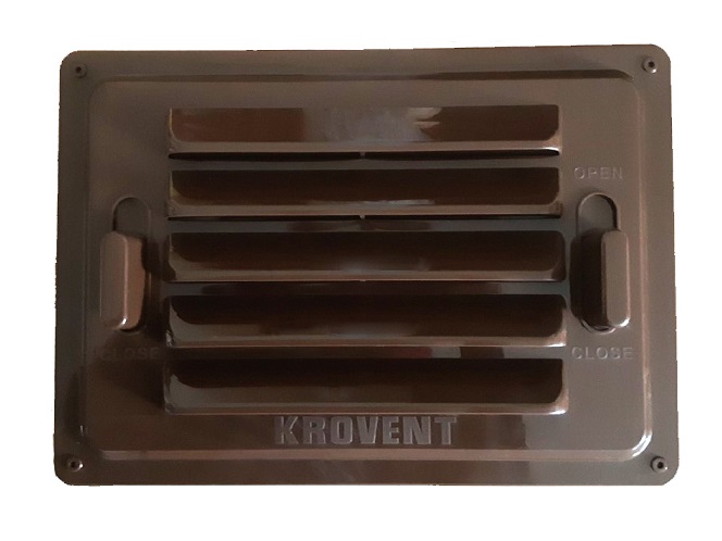 Вентиляционная регулируемая решетка для цоколя KROVENT