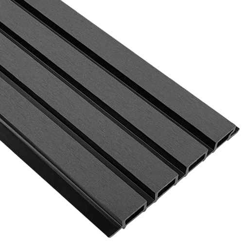 Фасадная реечная панель EasyDecking Wood-X 219х26х3010 Черное дерево Шлифованная