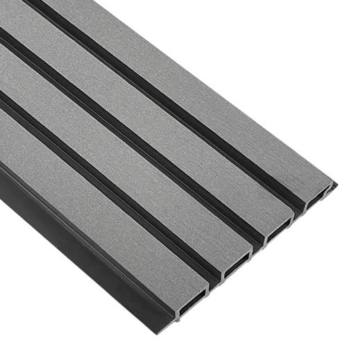 Фасадная реечная панель EasyDecking Wood-X 219х26х3010 Серый Шлифованная