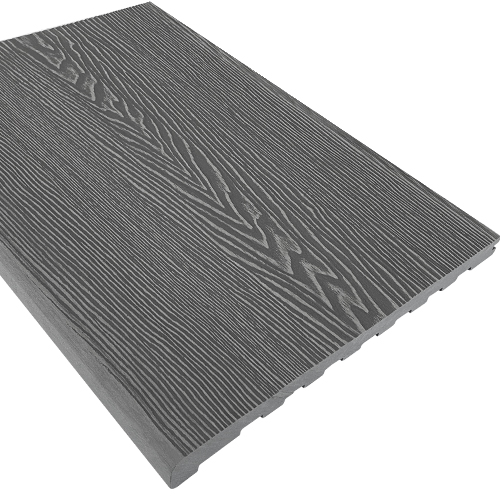 Ступень EasyDecking Wood-Х 348х22х3010 Серый 3D